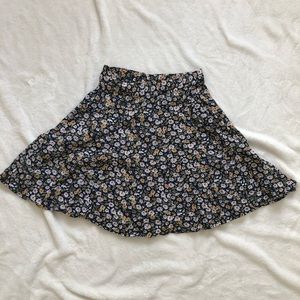 Vintage Floral circle skirt